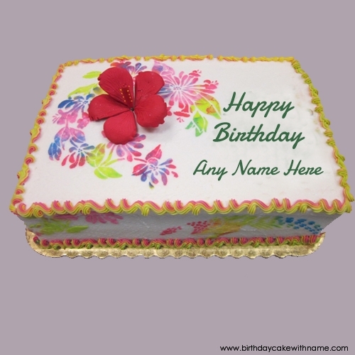 Big Birthday Cake Image Edit With My Friend Name